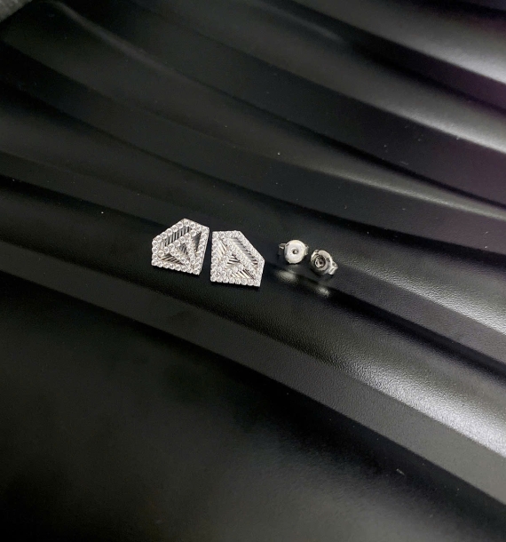 Bông Tai Vàng Trắng VT416 VT71