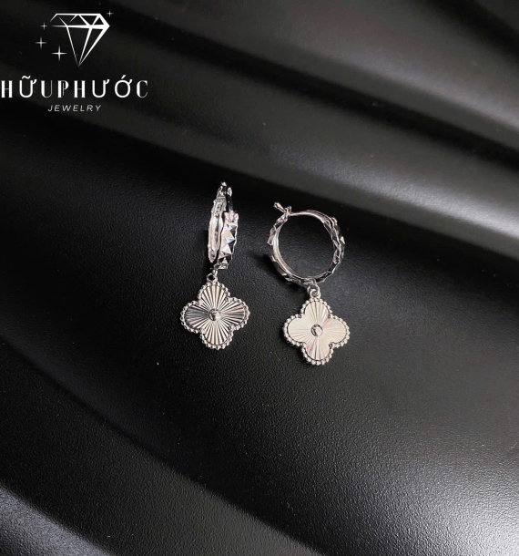 Bông Tai Vàng Trắng VT416 VT94