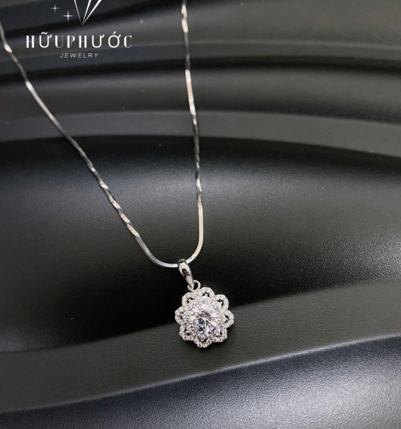 Dây Chuyền Vàng Trắng VT416 VT48