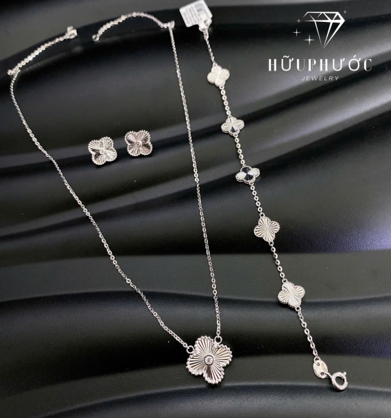 Dây Chuyền Vàng Trắng VT416 VT52