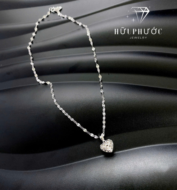 Dây Chuyền Vàng Trắng VT416 VT71