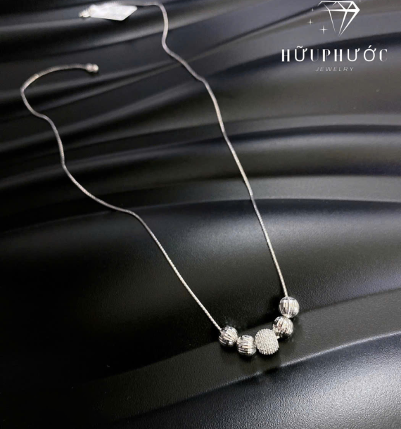 Dây Chuyền Vàng Trắng VT416 VT84