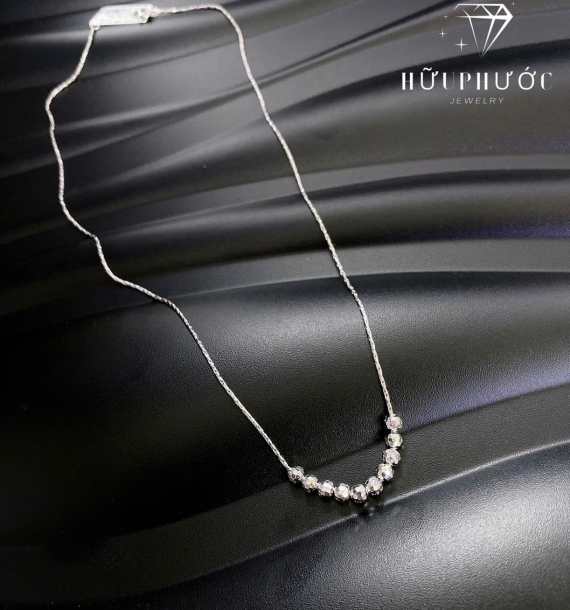 Dây Chuyền Vàng Trắng VT416 VT87