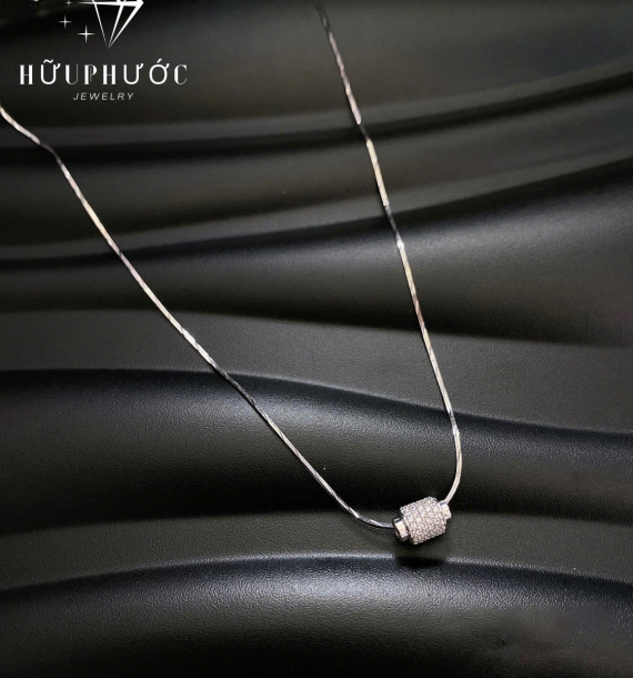 Dây Chuyền Vàng Trắng VT416 VT97