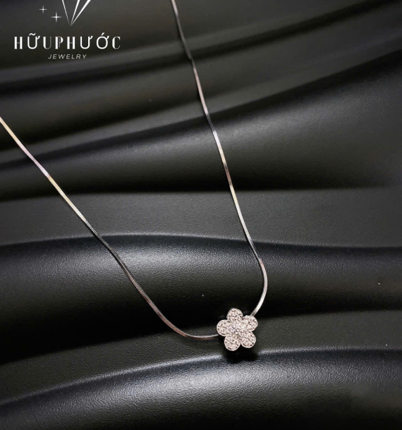 Dây Chuyền Vàng Trắng VT416 VT103