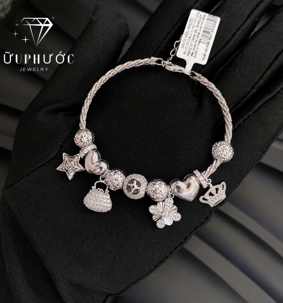 Lắc Vàng Trắng 416 VT4