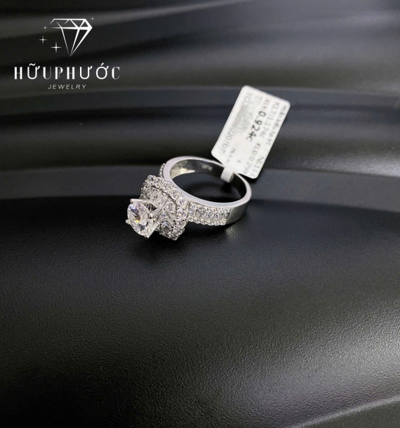 Nhẫn Nữ Vàng Trắng VT416 VT5