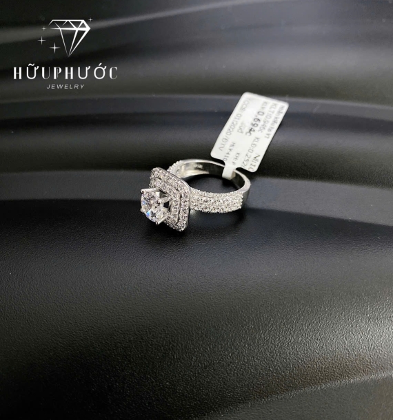 Nhẫn Nữ Vàng Trắng VT416 VT6