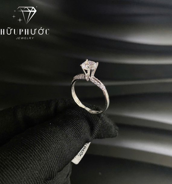 Nhẫn Nữ Vàng Trắng VT416 VT59