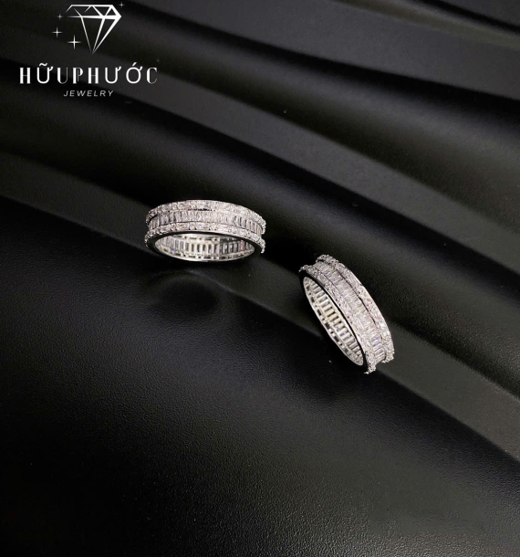 Nhẫn Nữ Vàng Trắng VT416 VT82