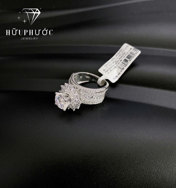 Nhẫn Nữ Vàng Trắng VT416 VT16