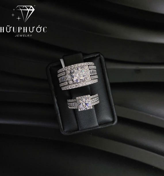 Trang Sức Nam Vàng Trắng VT416 VT18