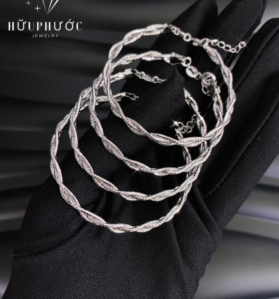 Vòng Vàng Trắng VT416 VT3